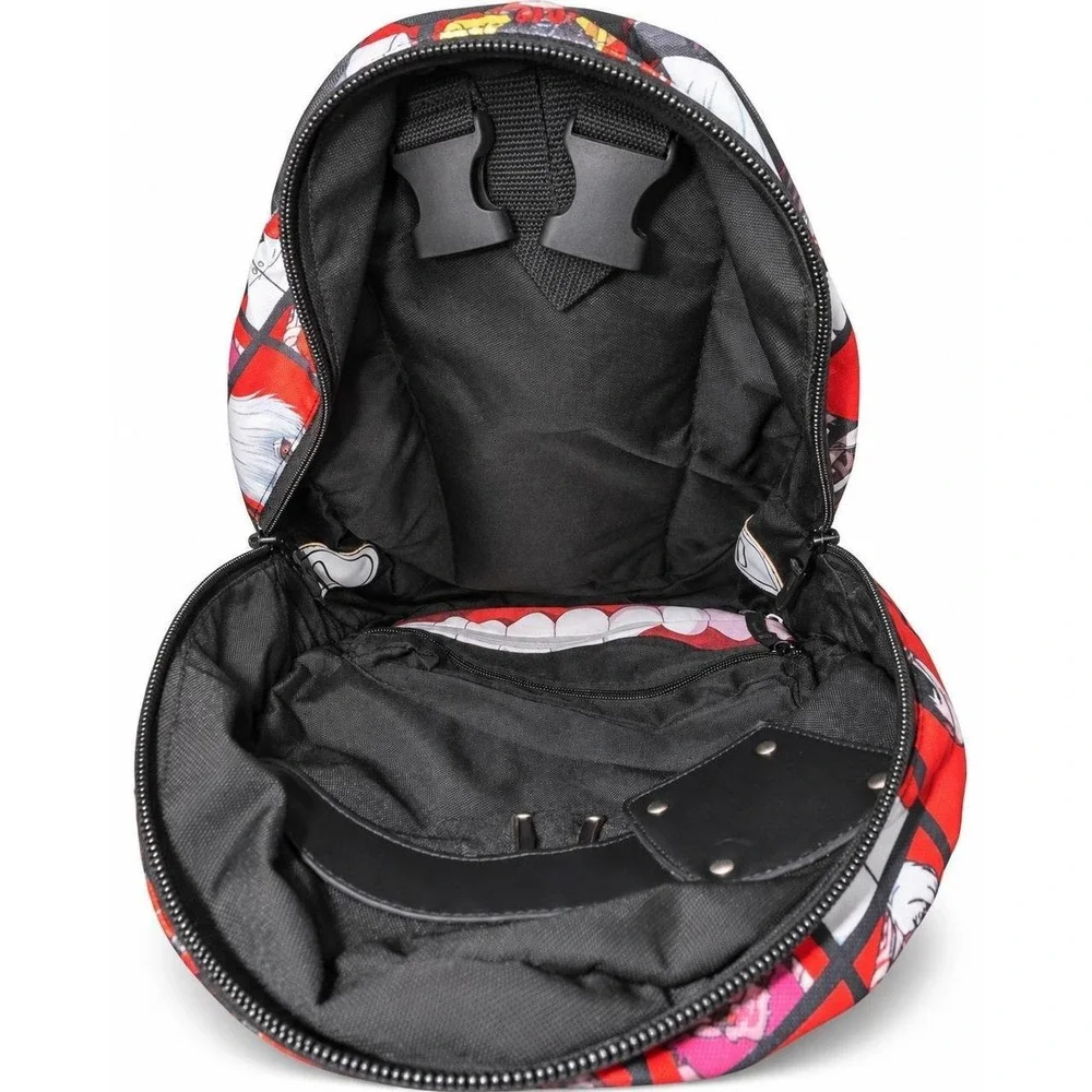 Tokyo Ghoul Flip Pak Mini Backpack Red Character Grid Print Anime Bag